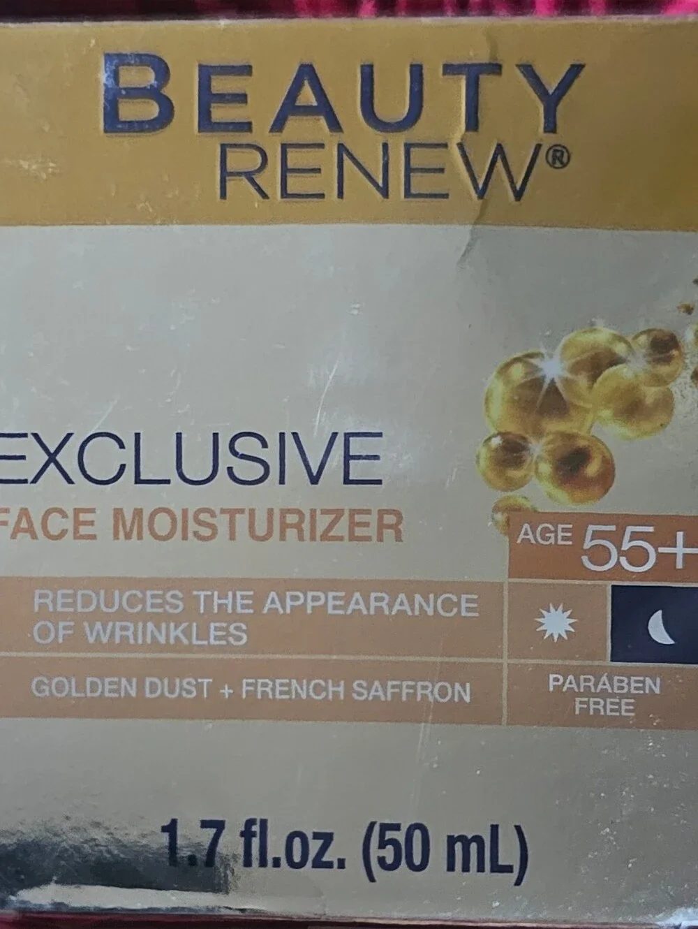 Exclusive Face Moisturizer - Gold/Beige